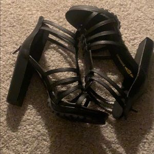 Black heels